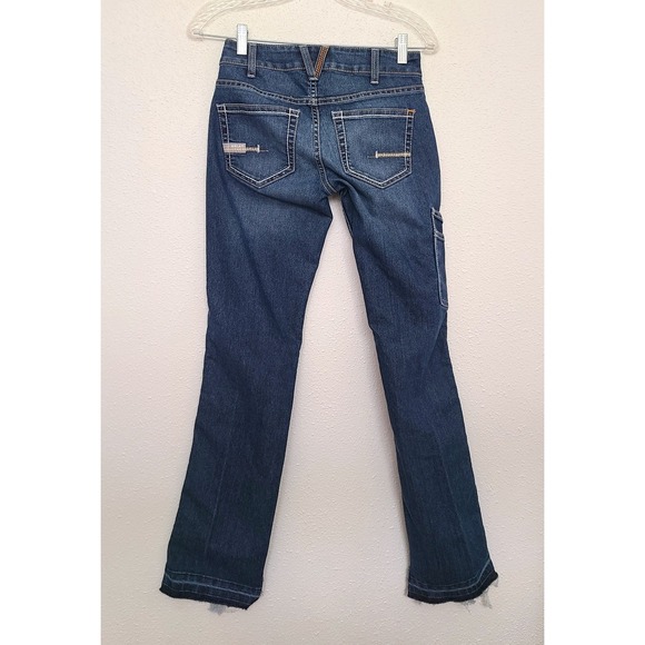 Ariat Rebar Mid Rise Straight 25 R Inseam 31" Work Flex Carpenter Riveter Jeans - Picture 2 of 9